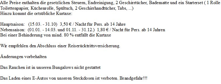 Preisliste